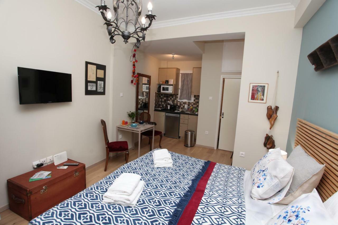 Stylish Studio Below The Acropolis Athènes Extérieur photo